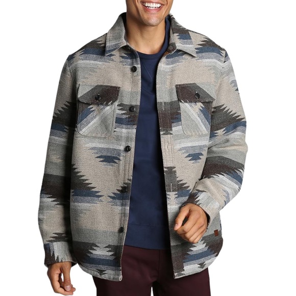 Jachs Jackets & Coats Jachs New York Cream Aztec Print Wool Blend